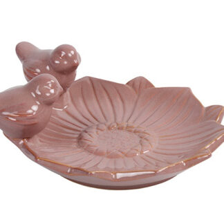 Vogeldrinkschaal Fleuri Small Roze