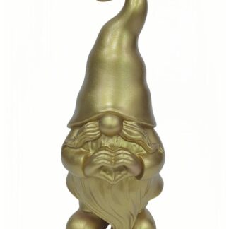 Kabouter met Hart muts over gezicht Goud