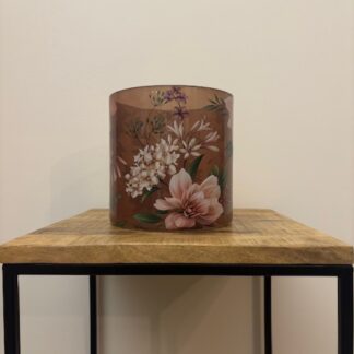 Waxinelichthouder Bloemenprint Large
