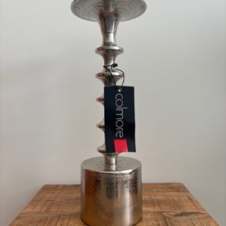 Kandelaar Zilver Nikkel Large