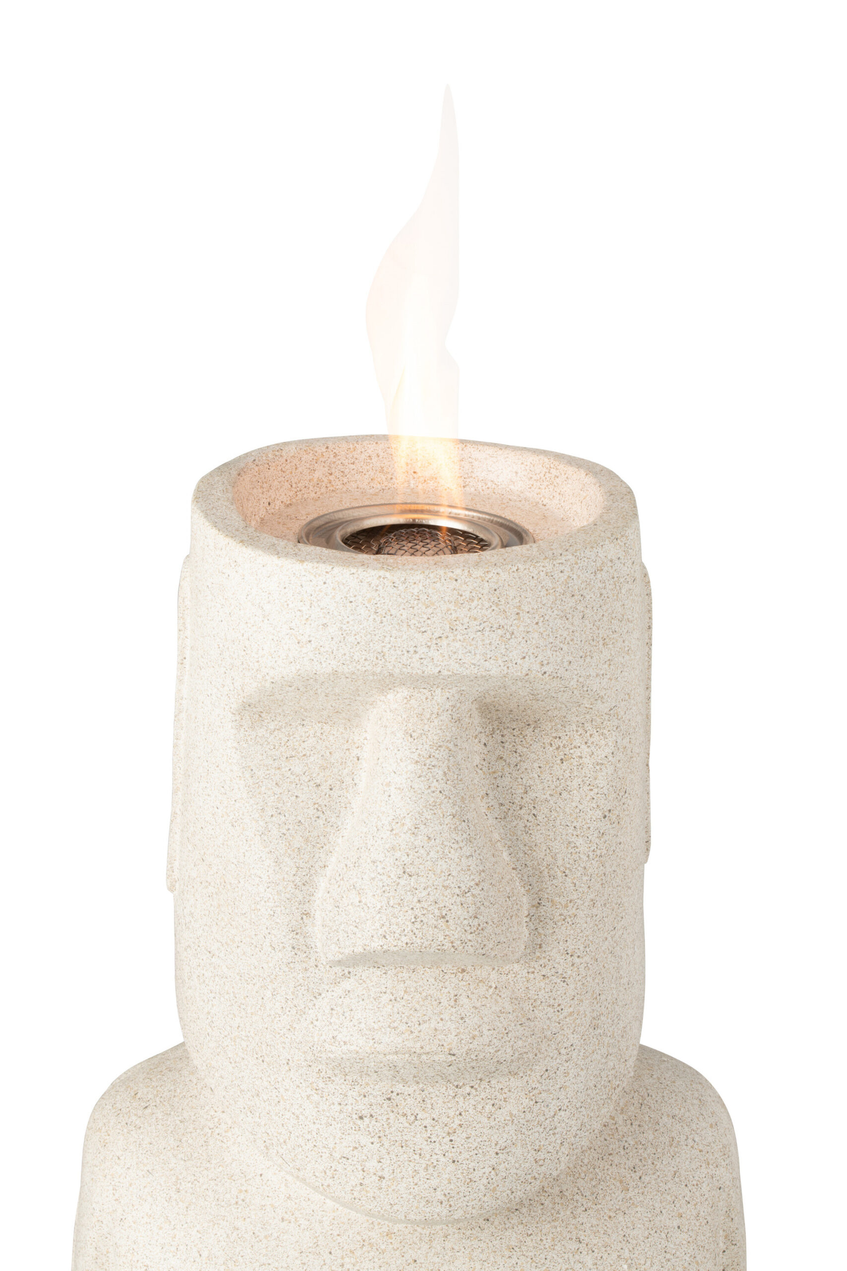 Tafelhaard Bio-Ethanol Moai Mgo Grijs - Afbeelding 3