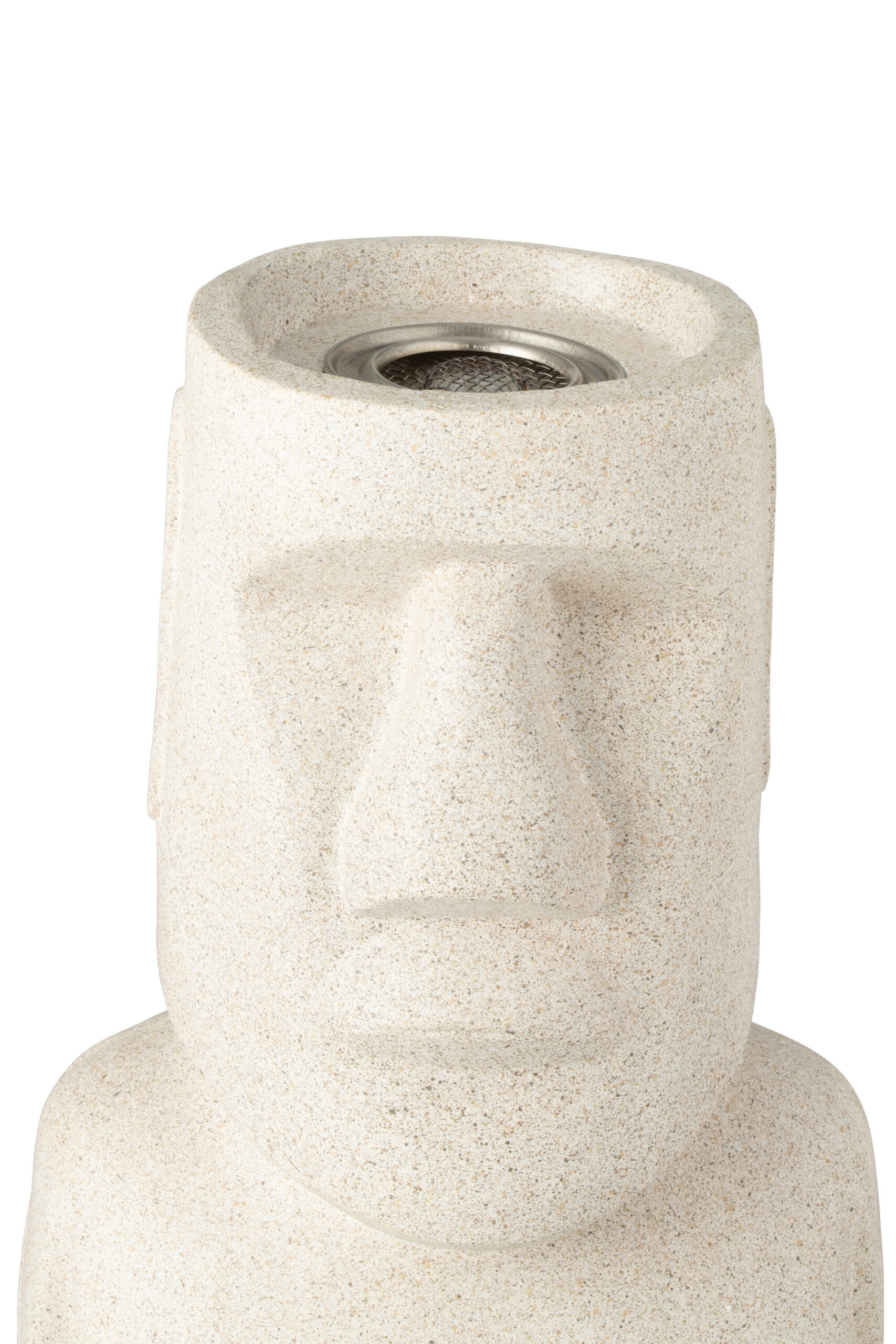 Tafelhaard Bio-Ethanol Moai Mgo Grijs - Afbeelding 4