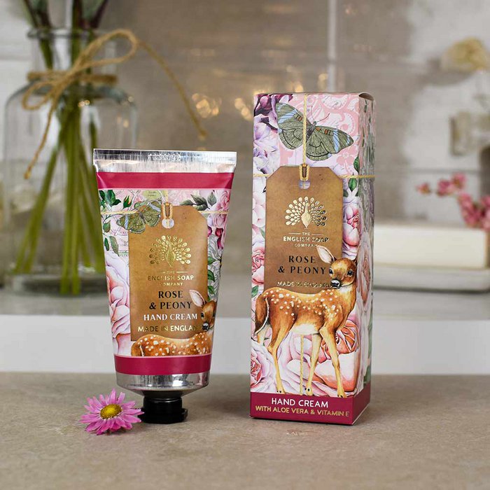 ENGLISH SOAP C° Hand Cream 75ml - Rose & Peony - Afbeelding 2