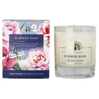 ENGLISH SOAP C° 170g Candle - Summer Rose