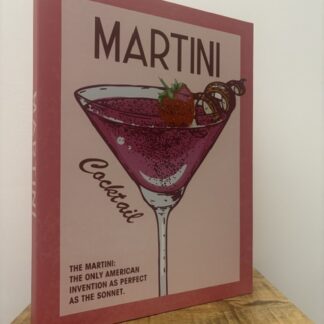 Decoratie Opbergboek Martini
