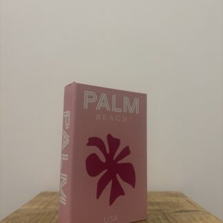 Decoratie Opbergboek Palm Beach
